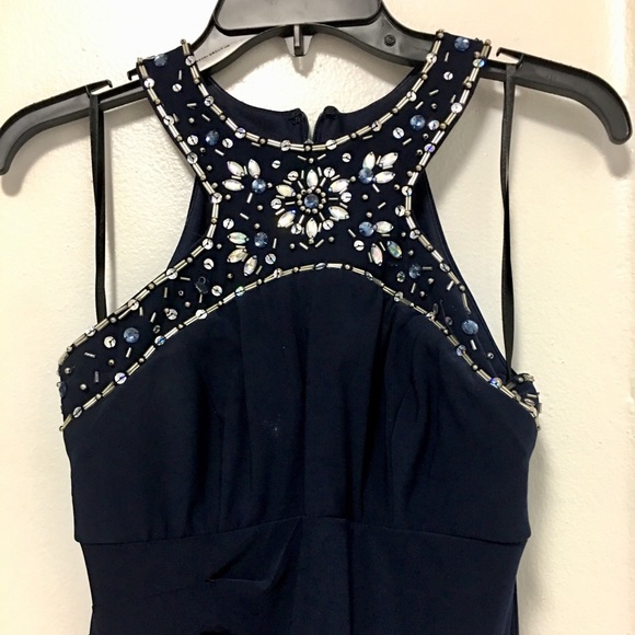 Xscape Dresses & Skirts - Navy blue Prom dress. From Macy’s, size 10.